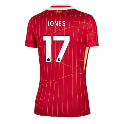 Fotballdrakt Dame Liverpool Curtis Jones #17 Hjemmedrakt 2024-25 Kortermet